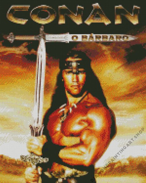 Conan Barbarian Diamond Painting