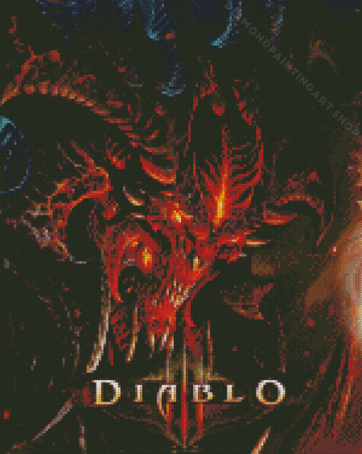Diablo Game Diamond Painting