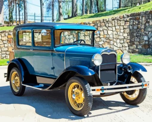 Ford Model A Diamond Painting