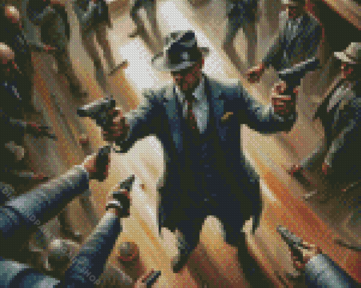 Gangster Criminal Diamond Painting