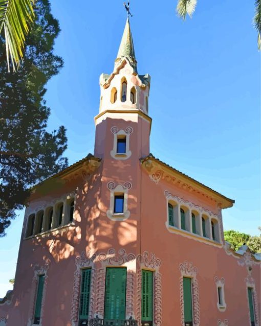Gaudi House Diamond Painting