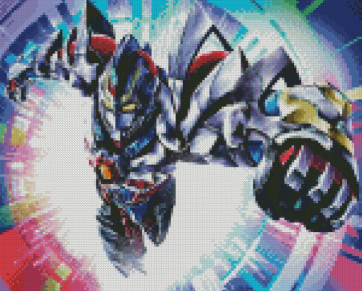 Gridman Diamond Painting