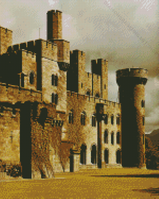 Gwynedd Castle Diamond Painting