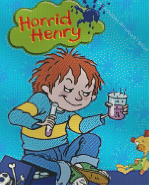 Horrid Henry Diamond Painting