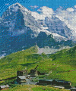 Jungfrau Diamond Painting