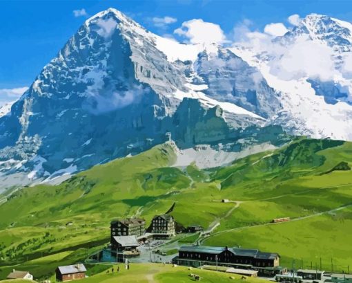 Jungfrau Diamond Painting