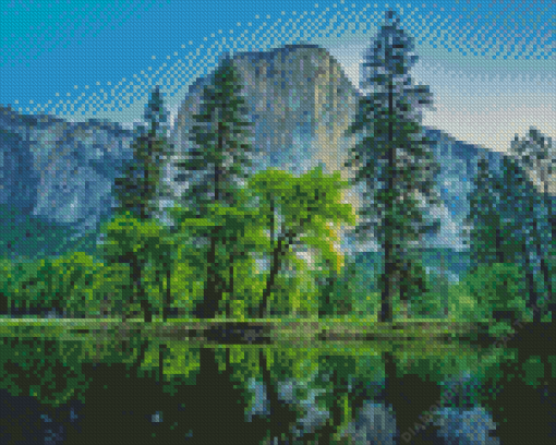 Merced River Diamond Painting