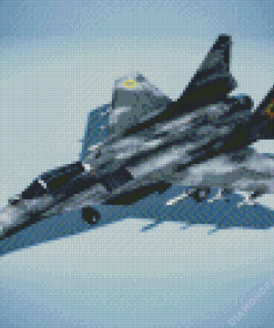 Mig 29 Fulcrum Diamond Painting