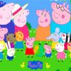 Peppa Pig Characters Diamond Painting