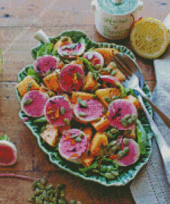 Radish Salad Diamond Painting