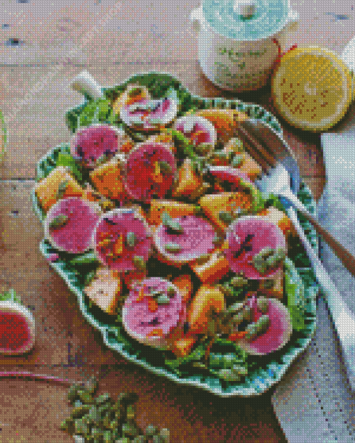 Radish Salad Diamond Painting