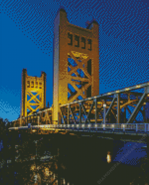 Sacramento Bridge Diamond Painting