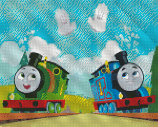 Thomas and Friends Diamond Painting