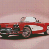 Vintage 1960 Corvette Diamond Painting