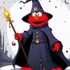 Wizard Elmo Diamond Painting