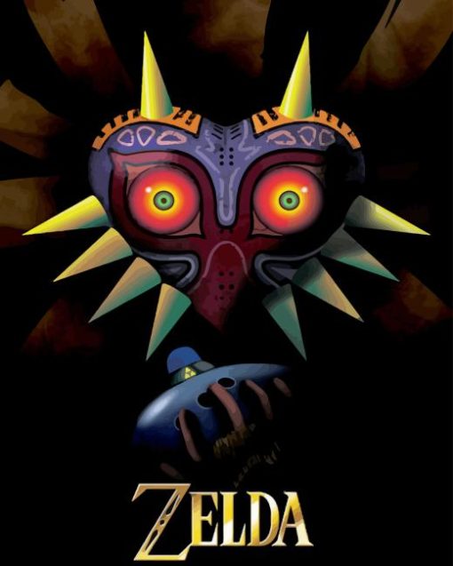 Zelda Majoras Mask Diamond Painting