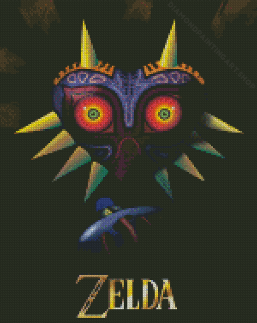 Zelda Majoras Mask Diamond Painting