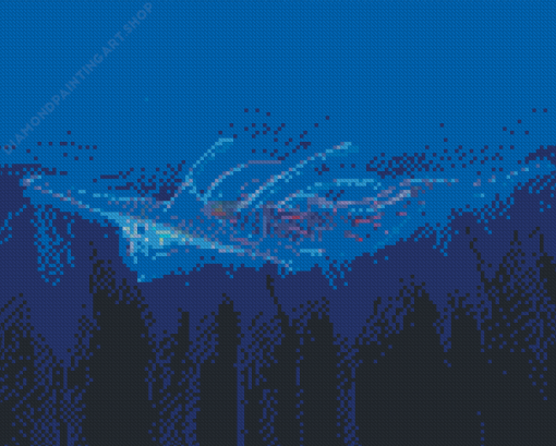 Ghost Leviathan Diamond Painting