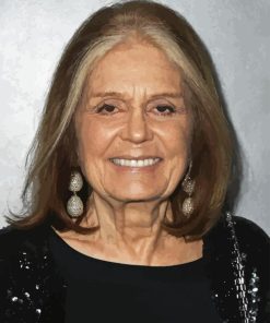 Gloria Steinem Diamond Painting