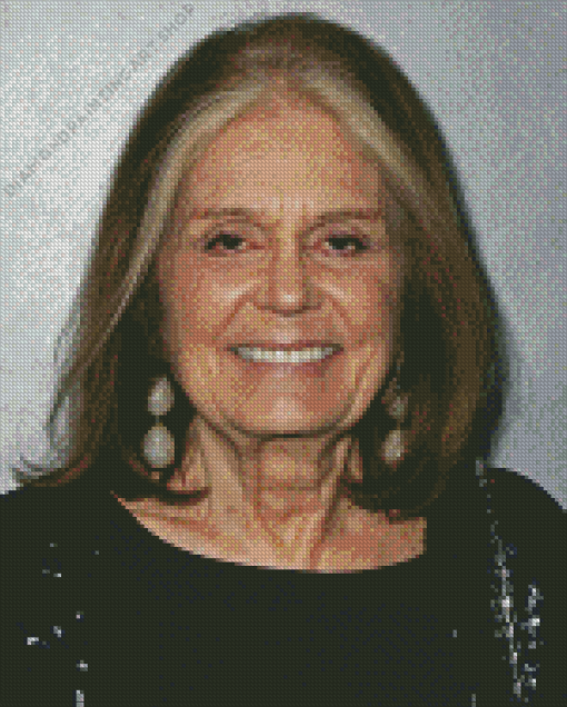 Gloria Steinem Diamond Painting