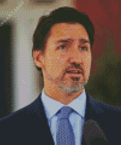 Justin Trudeau Diamond Painting