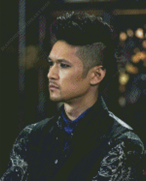 Magnus Bane Character Diamond Painting