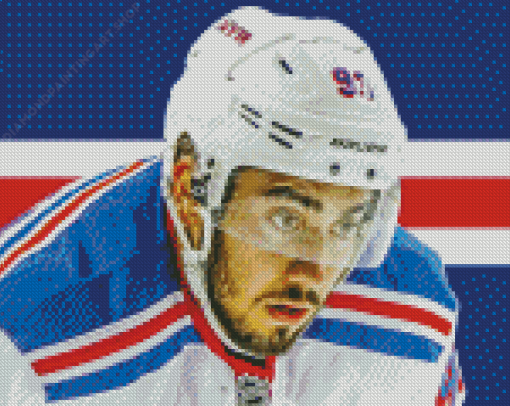 Mika Zibanejad Diamond Painting