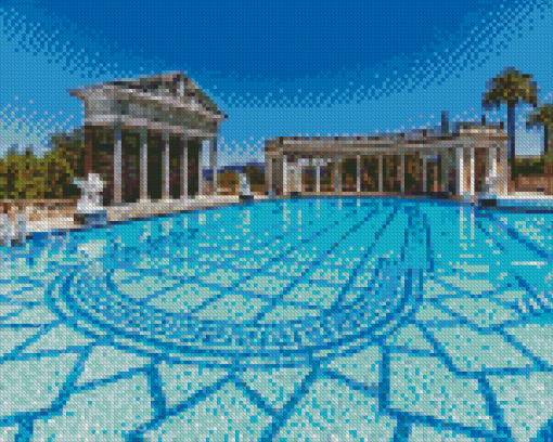 Neptune Pool Diamond Painting