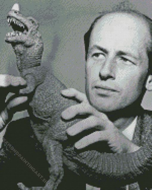 Ray Harryhausen Diamond Painting