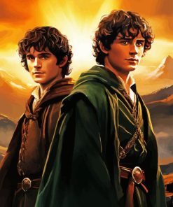 Sam and Frodo Diamond Painting