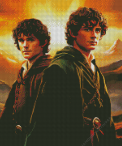 Sam and Frodo Diamond Painting