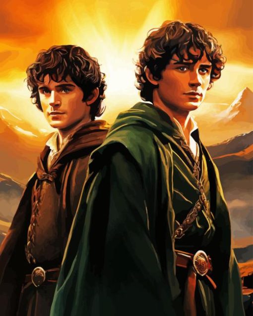 Sam and Frodo Diamond Painting