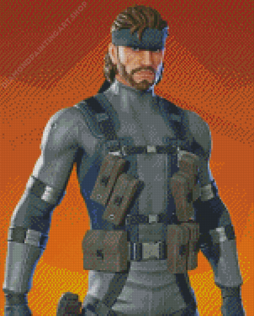 Solid Snake Diamond Painting