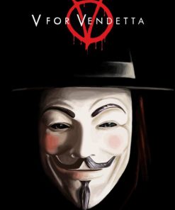 V For Vendetta Diamond Painting