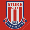 Stoke football club logo Diamond Dotz