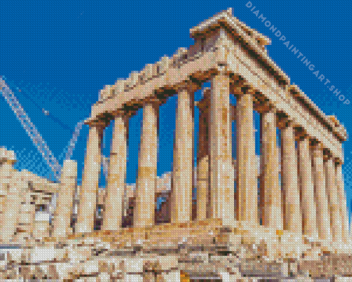 the acropolis Athens Diamond Dotz