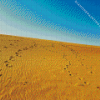 Footprints in sand Diamond By Numbers