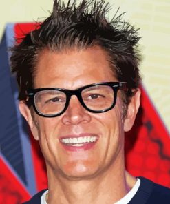 Johnny Knoxville Diamond With Numbers