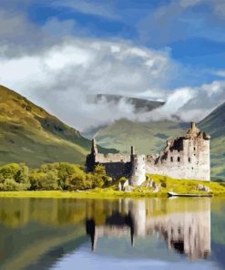 Scottish highlands Diamond Paintings