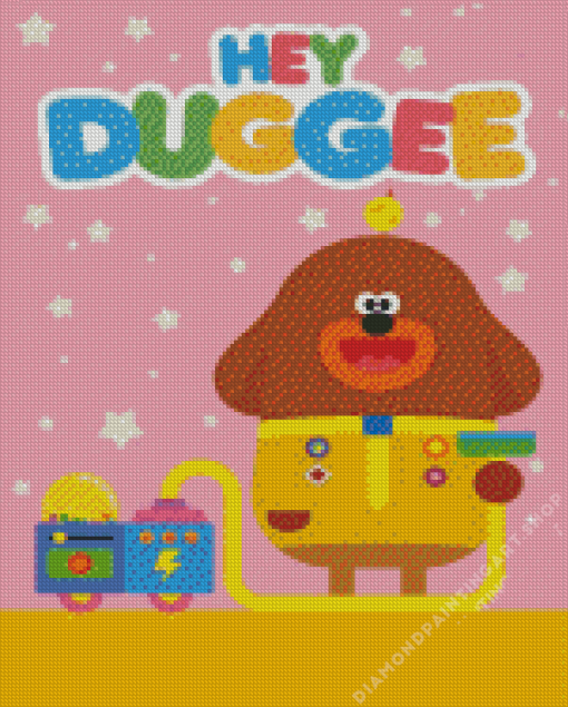 AS_aesthetic Hey Duggee dvd Diamond Paintings