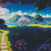 anime landscape Diamond Dotz