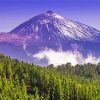 mount teide Diamond With Numbers