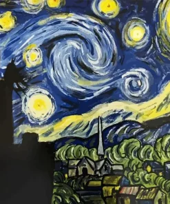 Batman starry night Diamond Dotz