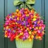 Colorful tulips bouquet Diamond Dotz