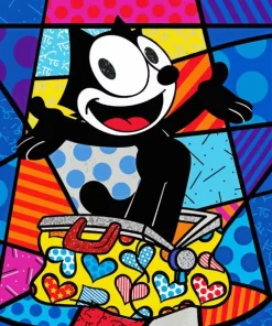 Felix cat Diamond Dotz