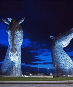 Kelpies of scotland Diamond Dotz