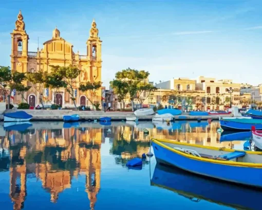 Malta Harbor Diamond Dotz