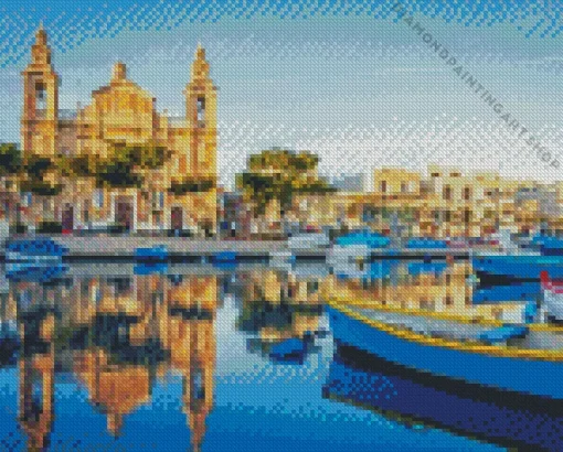 Malta Harbor Diamond Paints