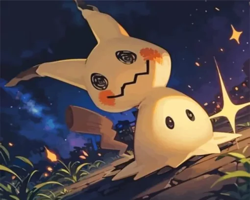 Pokemon Mimikyu Diamond Dotz