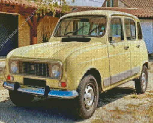 Renault 4 Diamond Dotz